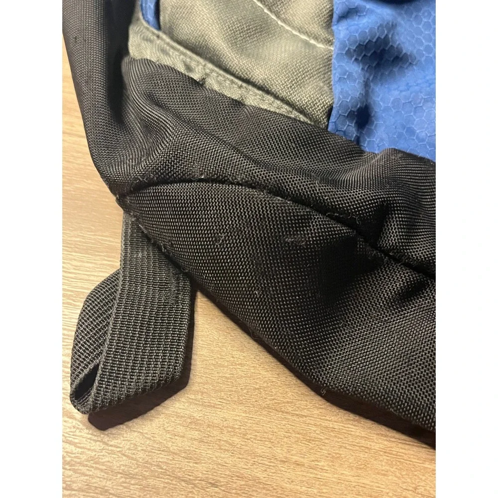 JanSport Blue‎ Honeycomb Ripstop Backpack Multi-Compartment School Bag Black